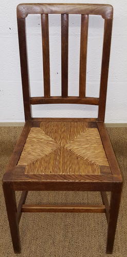 HEALS SET OF 4 OAK DINING CHAIRS