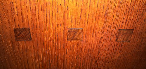 STANLEY WEBB DAVIES COTSWOLD SCHOOL OAK BOOKCASE C1929