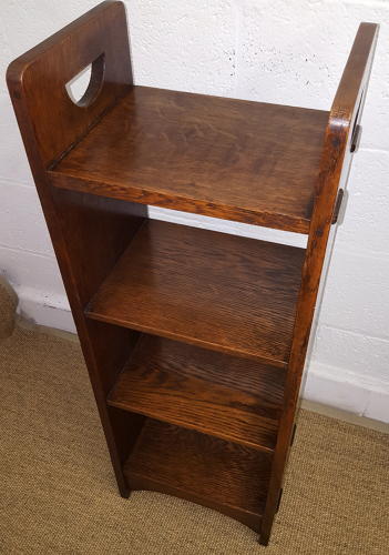 GUSTAV STICKLEY OAK BOOKCASE C1905
