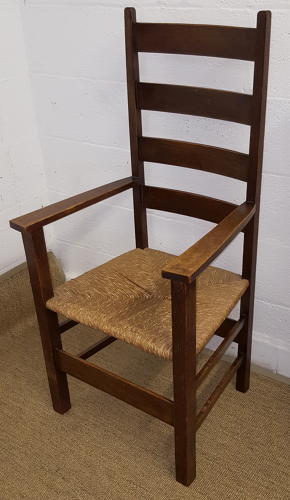 HEALS LETCHWORTH OAK ARMCHAIR C1905