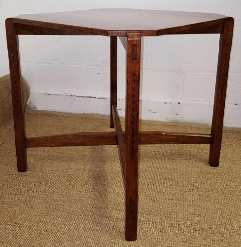 COTSWOLD SCHOOL OAK TABLE MANNER OF GORDON RUSSELL C1930
