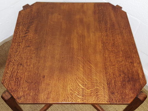 COTSWOLD SCHOOL OAK TABLE MANNER OF GORDON RUSSELL C1930