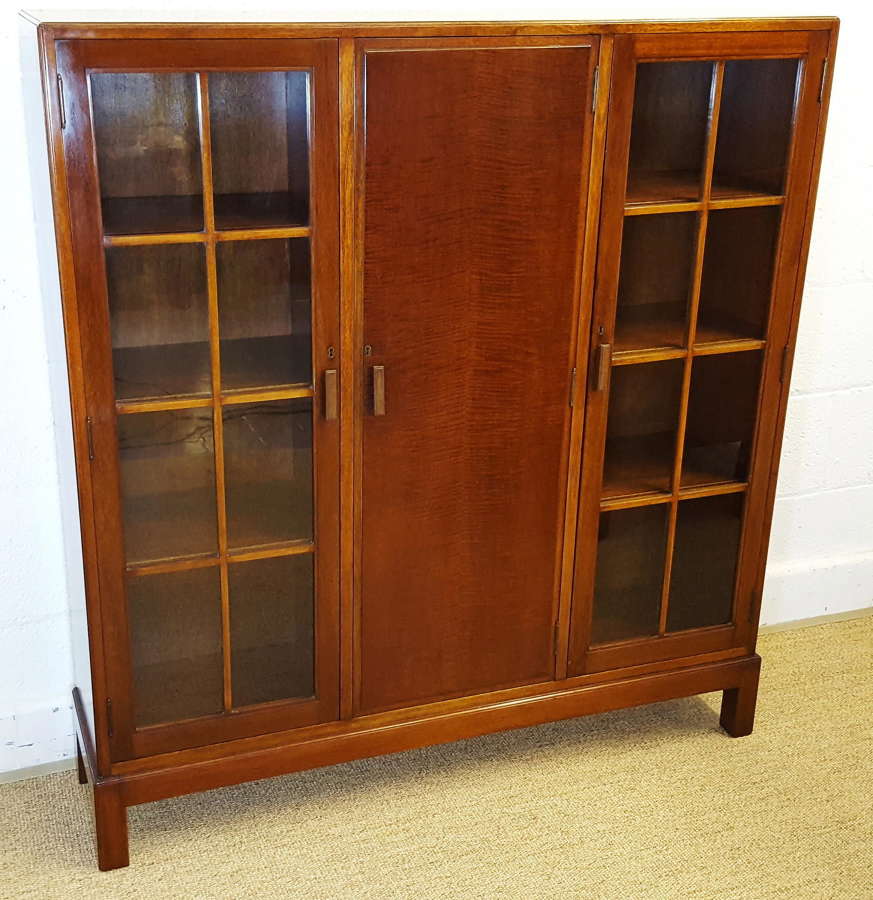 HEALS WALNUT BOOKCASE C1930