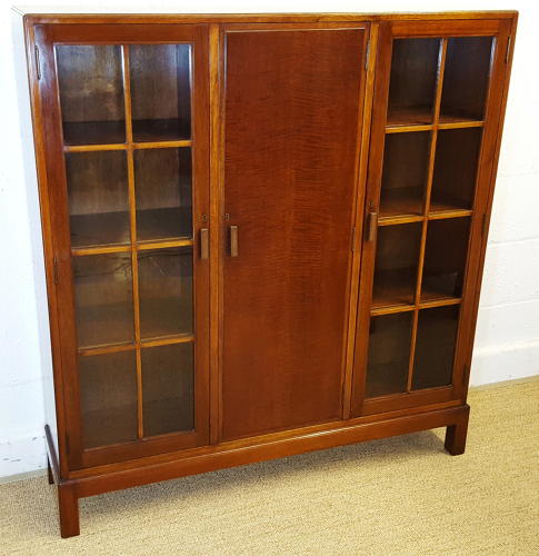 HEALS WALNUT BOOKCASE C1930