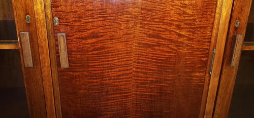 HEALS WALNUT BOOKCASE C1930