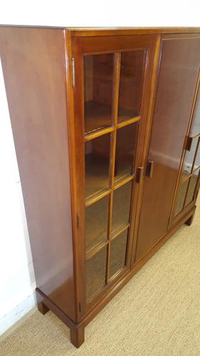 HEALS WALNUT BOOKCASE C1930