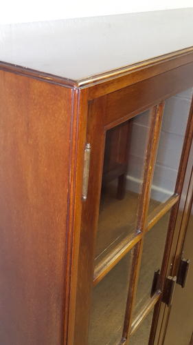 HEALS WALNUT BOOKCASE C1930
