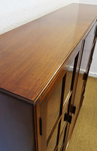 HEALS WALNUT BOOKCASE C1930