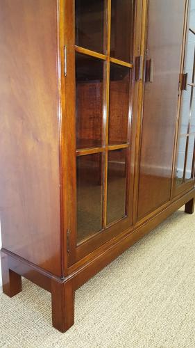 HEALS WALNUT BOOKCASE C1930