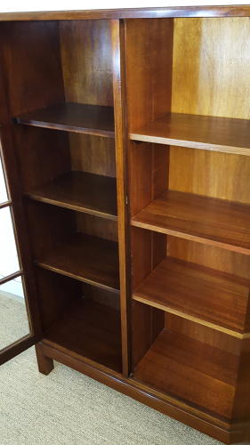 HEALS WALNUT BOOKCASE C1930