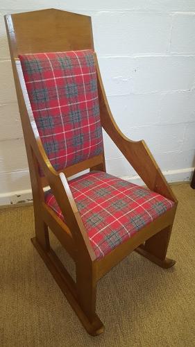 COTSWOLD SCHOOL OAK SKI CHAIR C1950
