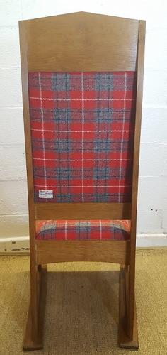 COTSWOLD SCHOOL OAK SKI CHAIR C1950