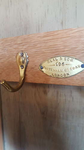AMBROSE HEAL OAK WARDROBE C1900