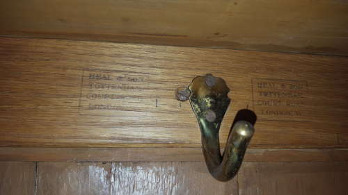 HEALS ST. IVES OAK WARDROBE C1898
