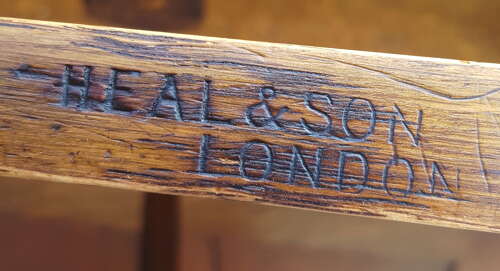 RARE AMBROSE HEAL ARTS AND CRAFTS OAK BUREAU C1905