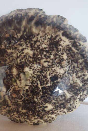 RARE WHIELDON CREAMWARE POTTERY LEAF DISH  C1765 STAFFORDSHIRE